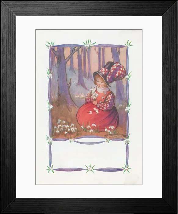 Framed Print : February. Spring, snowdrops Framed Print : February. Spring, snowdrops