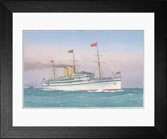 Framed Print : H. M. S. Medina Framed Print : H. M. S. Medina