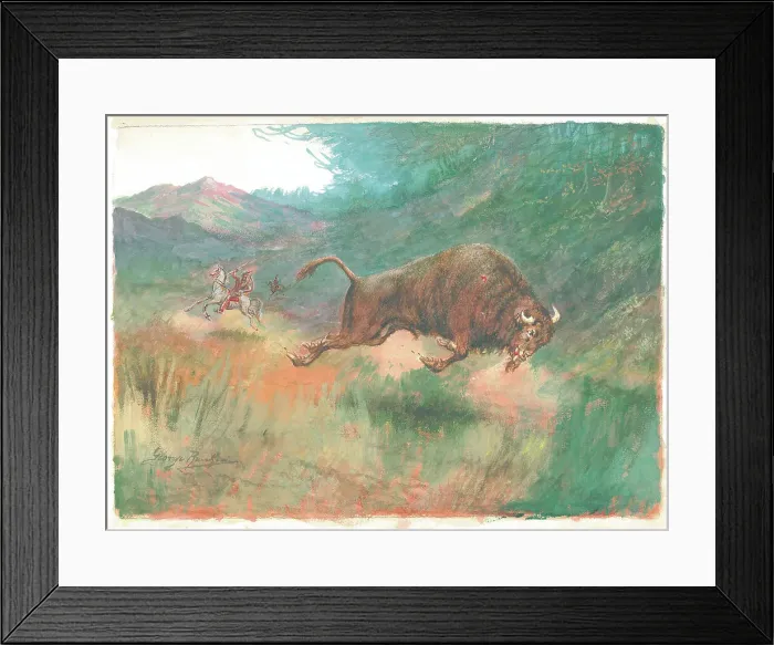 Framed Print : American Bison Framed Print : American Bison