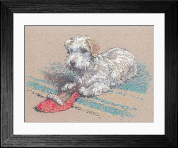 Framed Print : The Red Slipper Framed Print : The Red Slipper