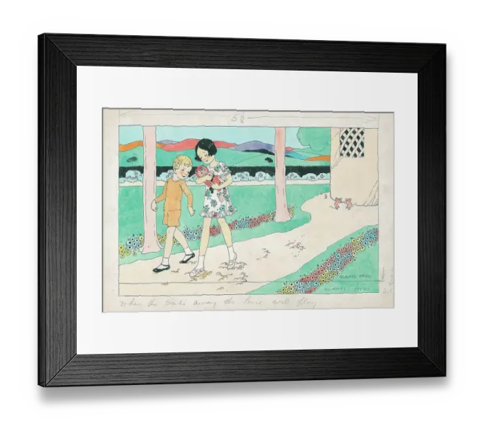 Framed Print : When the cat's away the mice will play Framed Print : When the cat's away the mice will play