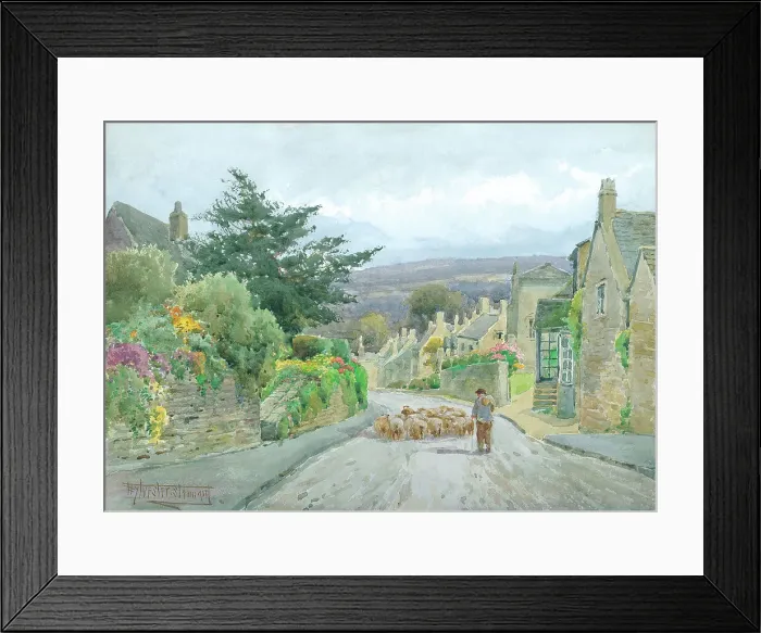 Framed Print : Bourton-on-the-Hill, Gloucestershire Framed Print : Bourton-on-the-Hill, Gloucestershire