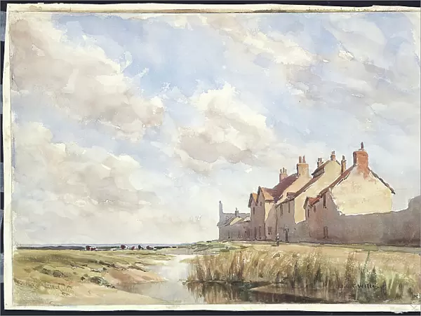 Cottages at Cley-next-the-Sea, Norfolk