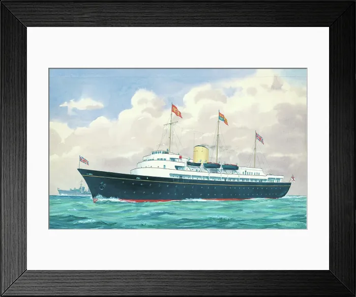 Framed Print : H. M. Y. Britannia Framed Print : H. M. Y. Britannia