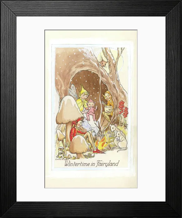 Framed Print : Wintertime in Fairyland Framed Print : Wintertime in Fairyland