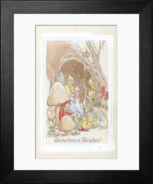 Framed Print : Wintertime in Fairyland Framed Print : Wintertime in Fairyland