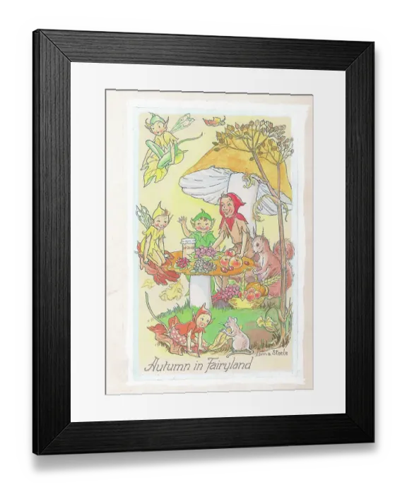 Framed Print : Autumn in Fairyland Framed Print : Autumn in Fairyland