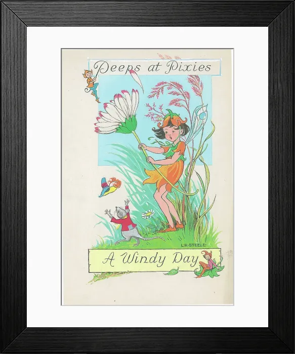 Framed Print : Peeps at Pixies Framed Print : Peeps at Pixies