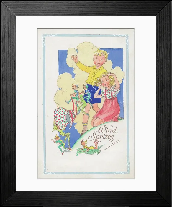 Framed Print : Wind Sprites Framed Print : Wind Sprites