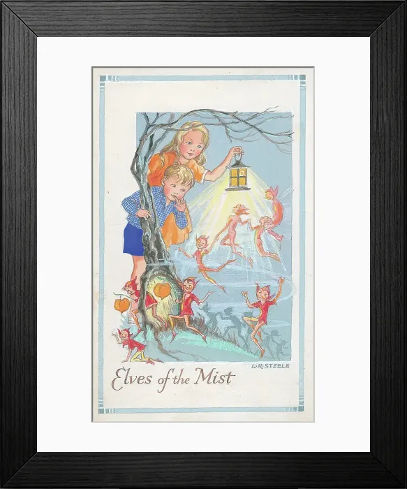 Framed Print : Elves of the Mist Framed Print : Elves of the Mist