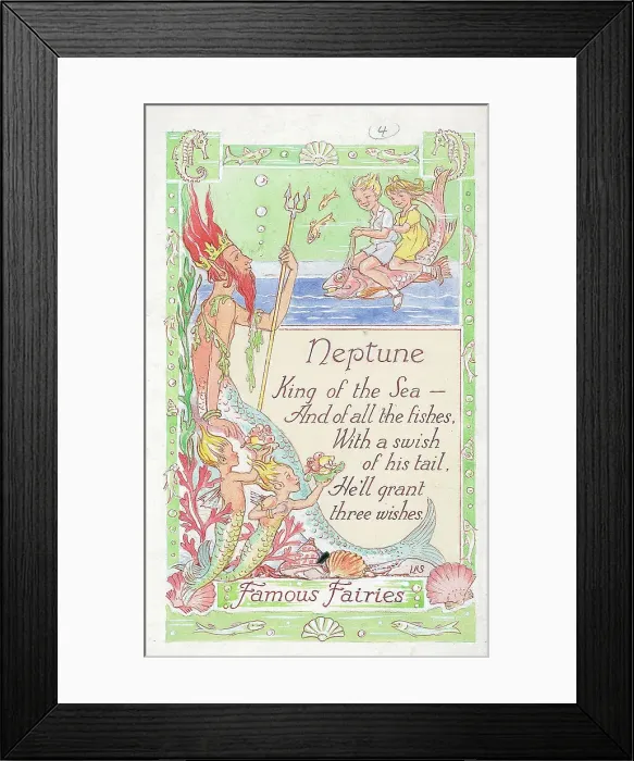 Framed Print : Neptune - King of the Sea and of all the fishes? Framed Print : Neptune - King of the Sea and of all the fishes?