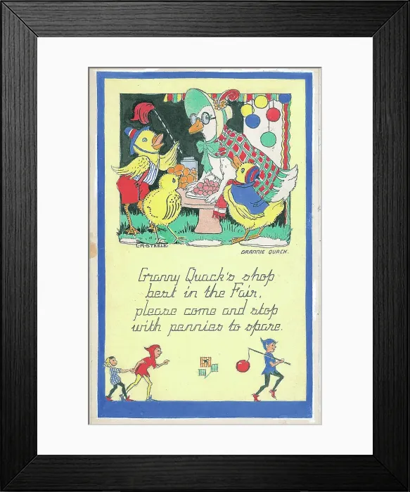 Framed Print : Grannie Quack Granny Quack's shop / best in the Fair? Framed Print : Grannie Quack Granny Quack's shop / best in the Fair?