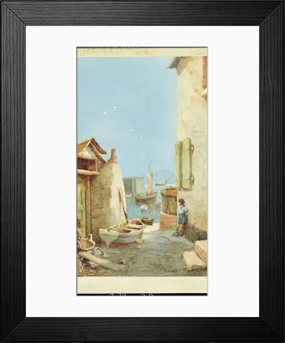 Framed Print : Corner of Old Cornwall Framed Print : Corner of Old Cornwall