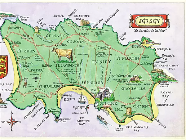 Map - Jersey