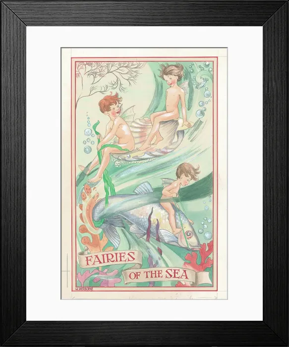 Framed Print : Woodland Fairies Framed Print : Woodland Fairies