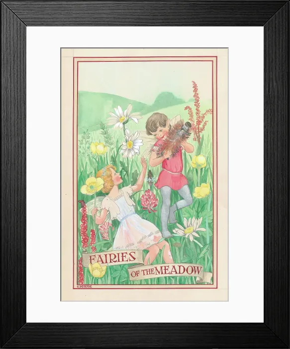 Framed Print : Woodland Fairies Framed Print : Woodland Fairies