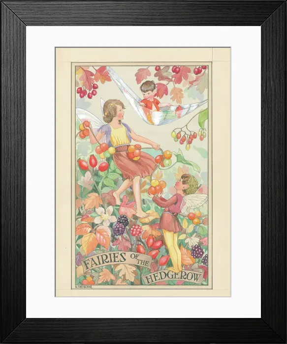 Framed Print : Woodland Fairies Framed Print : Woodland Fairies