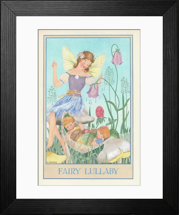 Framed Print : Woodland Fairies Framed Print : Woodland Fairies