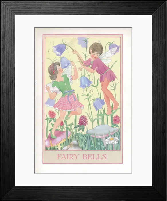 Framed Print : Woodland Fairies Framed Print : Woodland Fairies
