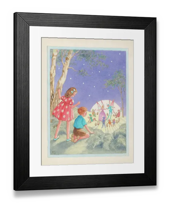 Framed Print : Children (Fairies / Pixies) Framed Print : Children (Fairies / Pixies)