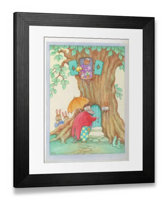 Framed Print : Mole paying a visit to a squirrel home Framed Print : Mole paying a visit to a squirrel home