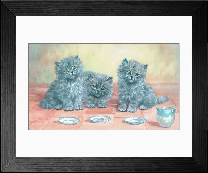 Framed Print : Teatime by Mabel Gear Framed Print : Teatime by Mabel Gear