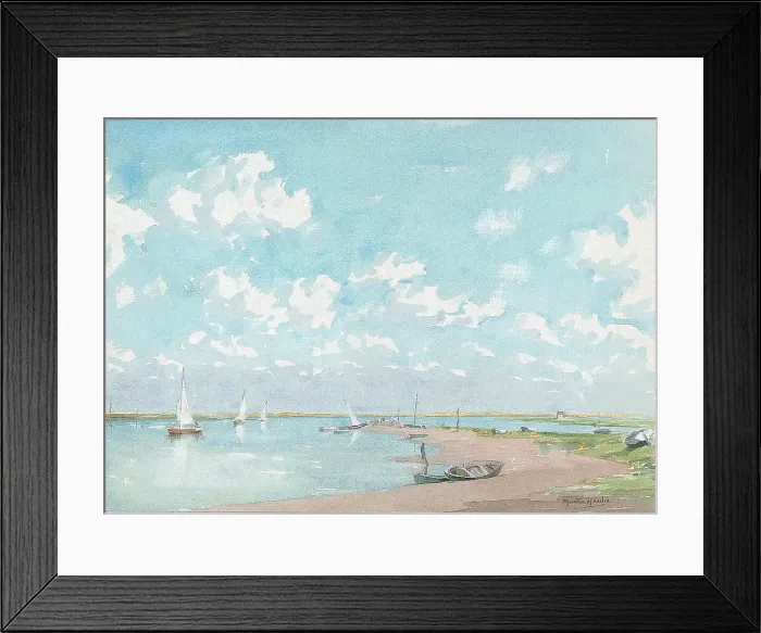Framed Print : Blakeney, Norfolk Framed Print : Blakeney, Norfolk