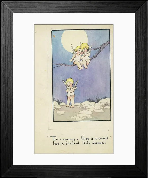 Framed Print : Fairy babies Framed Print : Fairy babies