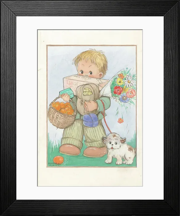 Framed Print : Children dressing up / playing Framed Print : Children dressing up / playing