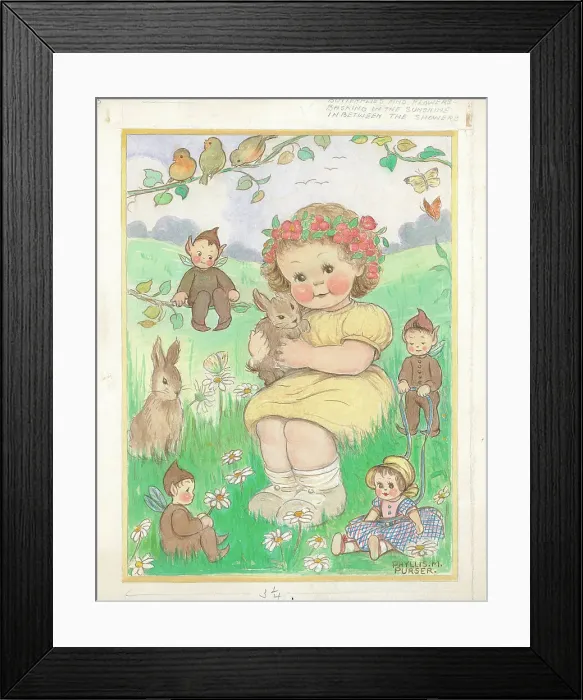 Framed Print : Children dressing up / playing Framed Print : Children dressing up / playing
