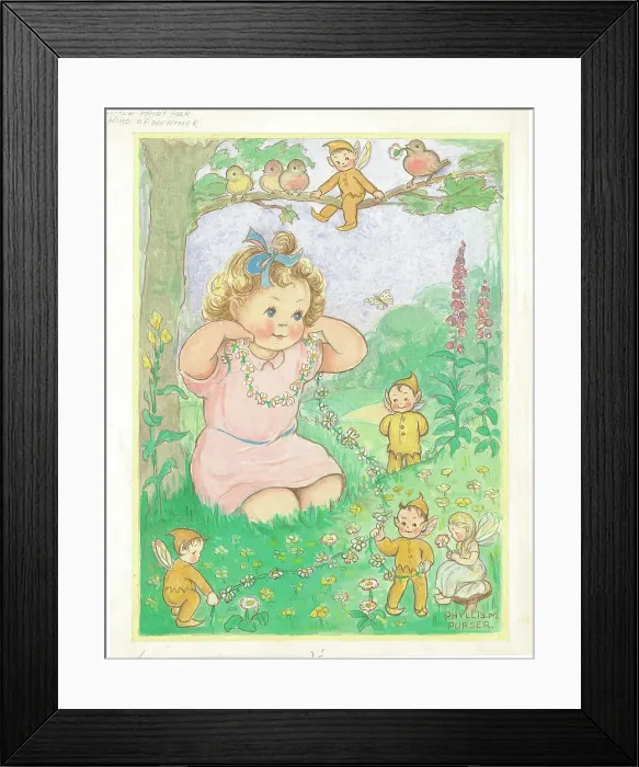 Framed Print : Children dressing up / playing Framed Print : Children dressing up / playing