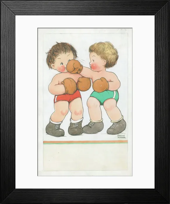 Framed Print : Children dressing up / playing Framed Print : Children dressing up / playing