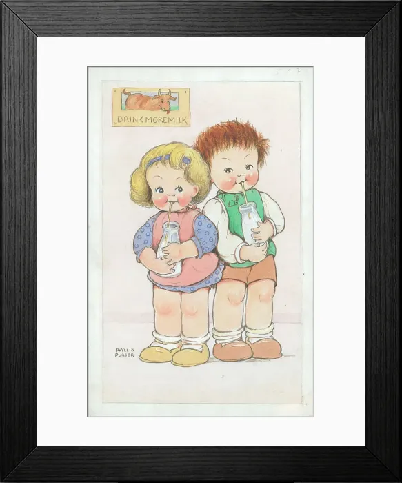 Framed Print : Children dressing up playing Children's Postcard Framed Print : Children dressing up playing Children's Postcard