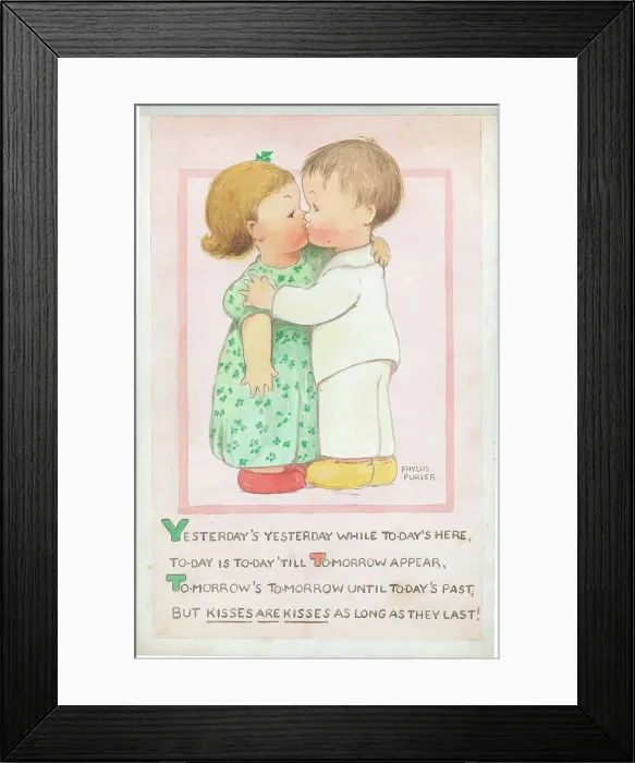 Framed Print : Children dressing up / playing Framed Print : Children dressing up / playing