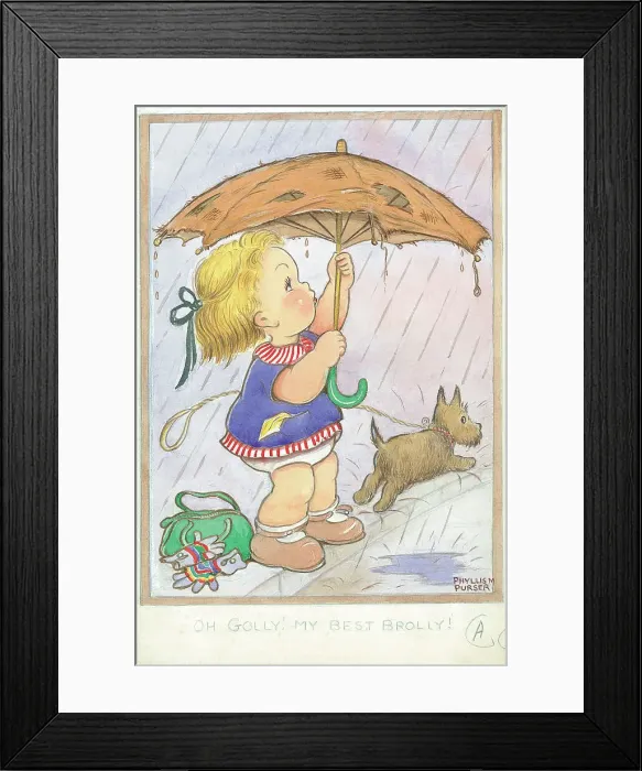 Framed Print : Children dressing up playing Children's Postcard Framed Print : Children dressing up playing Children's Postcard