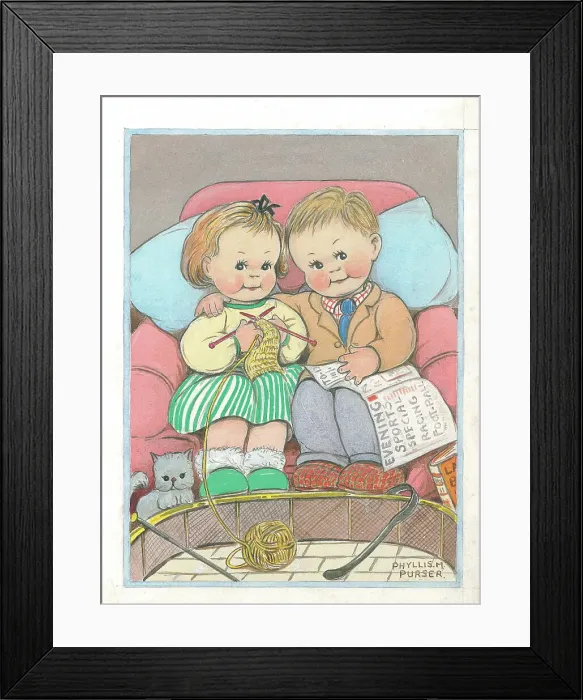 Framed Print : Children dressing up / playing Framed Print : Children dressing up / playing