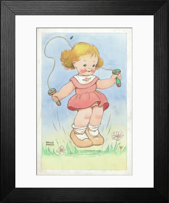 Framed Print : Children dressing up playing Children's Postcard Framed Print : Children dressing up playing Children's Postcard