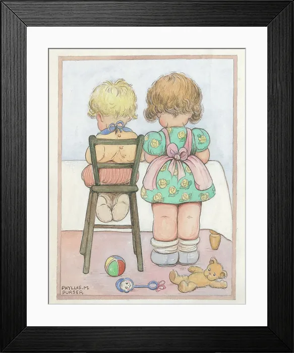 Framed Print : Children dressing up / playing Framed Print : Children dressing up / playing