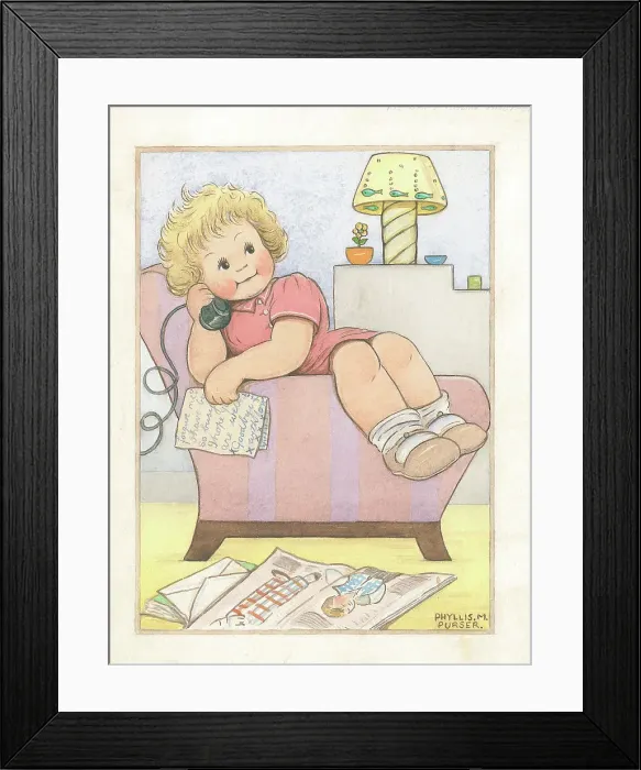 Framed Print : Children dressing up / playing Framed Print : Children dressing up / playing