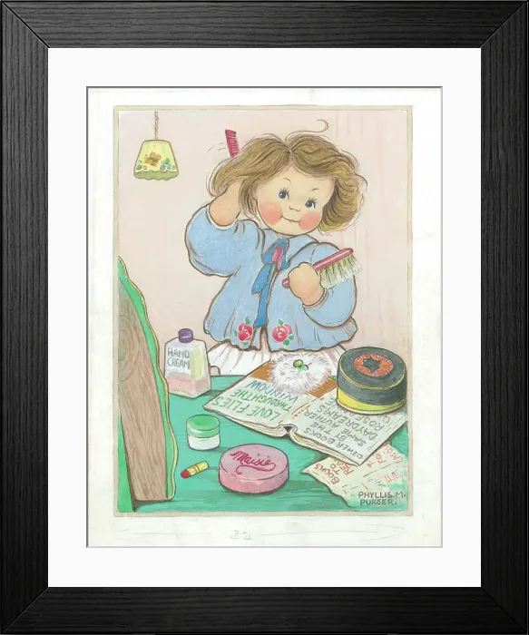 Framed Print : Children dressing up / playing Framed Print : Children dressing up / playing