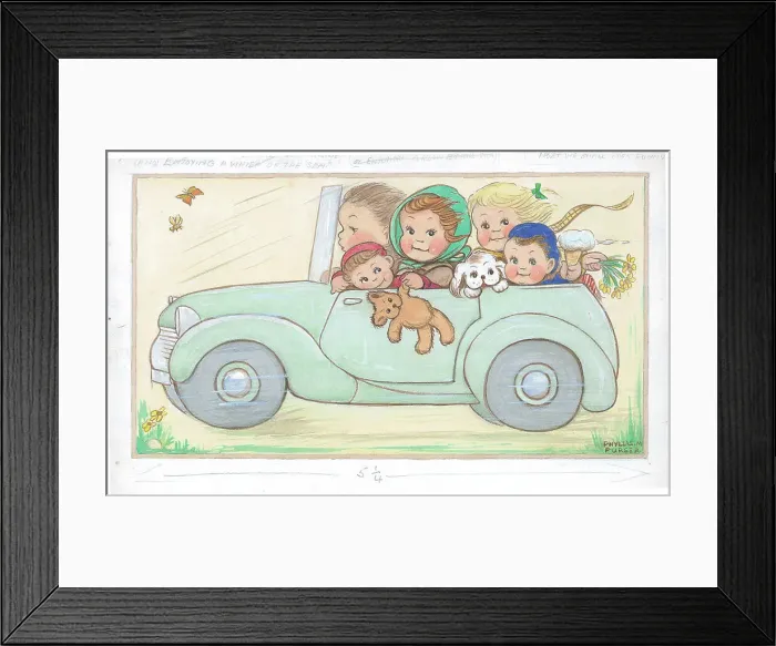 Framed Print : Children dressing up / playing Framed Print : Children dressing up / playing