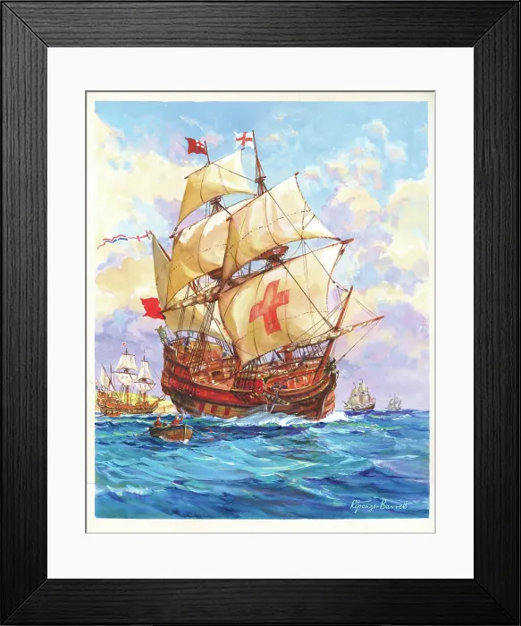 Framed Print : English Warship - Tudor? Framed Print : English Warship - Tudor?