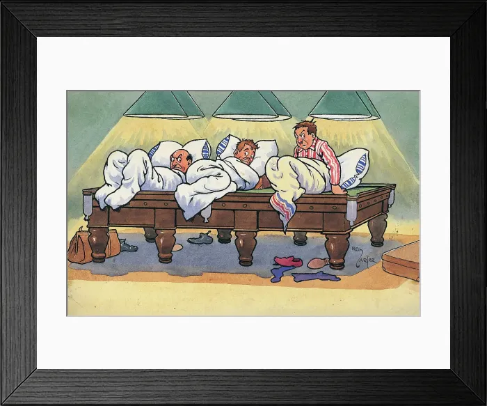 Framed Print : Humorous cartoon Framed Print : Humorous cartoon