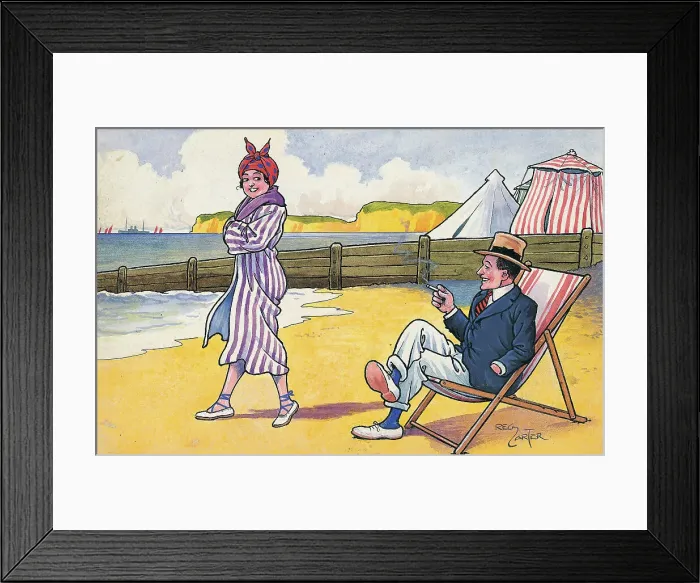 Framed Print : Humorous cartoon Framed Print : Humorous cartoon
