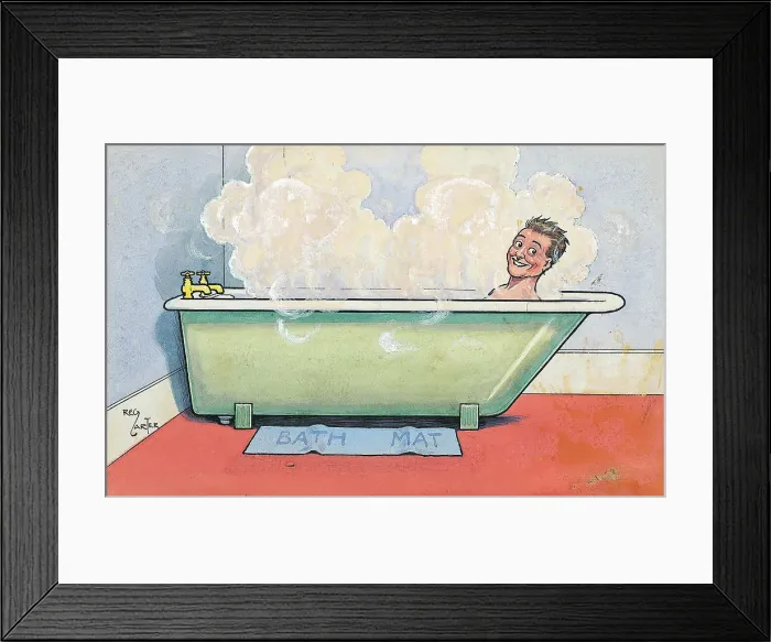 Framed Print : Humorous cartoon Framed Print : Humorous cartoon