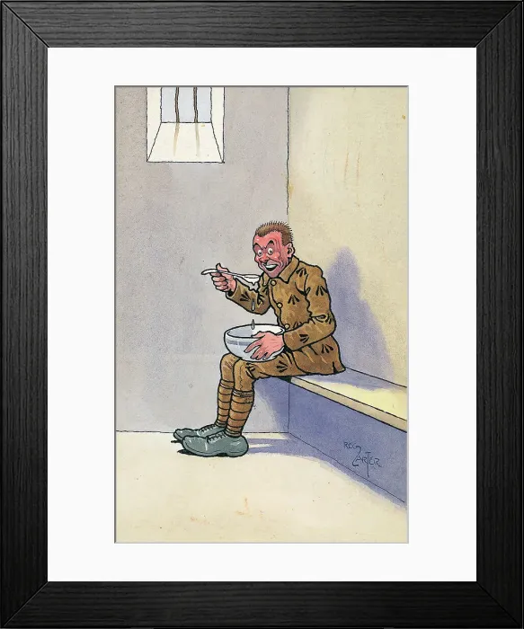 Framed Print : Humorous cartoon Framed Print : Humorous cartoon