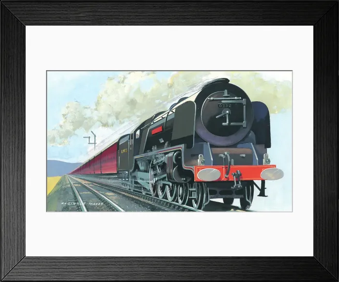 Framed Print : LMS Coronation Class Framed Print : LMS Coronation Class