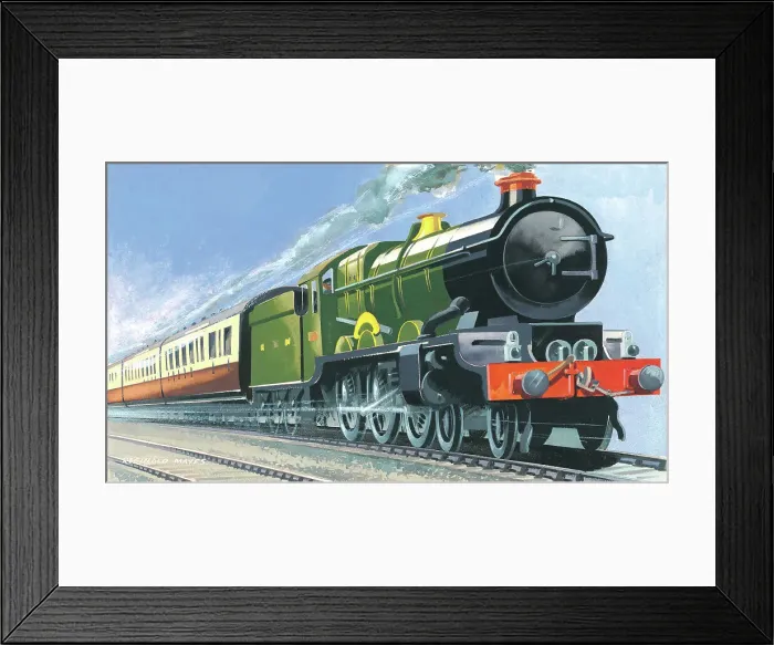 Framed Print : GWR Castle Class No. 5034 Corfe Castle Framed Print : GWR Castle Class No. 5034 Corfe Castle