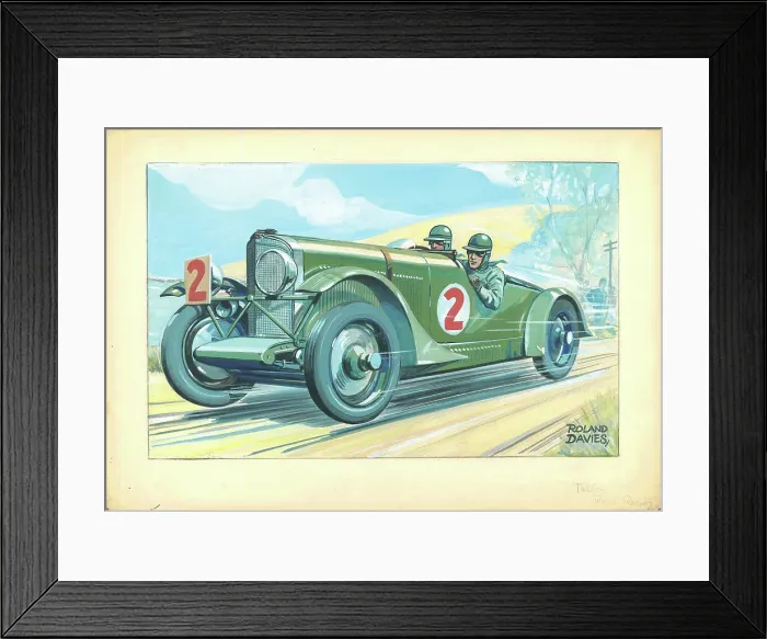 Framed Print : Talbot Road Racing Framed Print : Talbot Road Racing