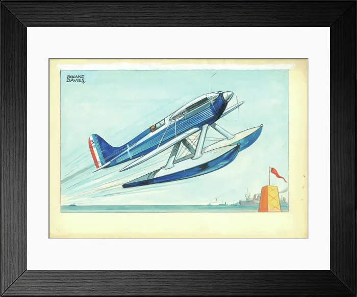 Framed Print : Shneider Trophy Plane Framed Print : Shneider Trophy Plane